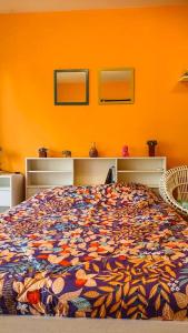A bed or beds in a room at Modern Studio close to Ave 9 de Julio