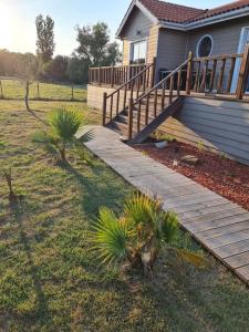 Zahrada ubytování Chalet Cosy à 10min des plages- Soulac-sur-Mer