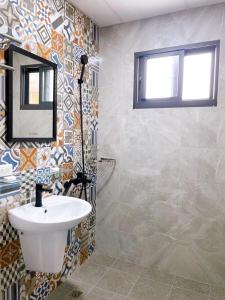 Koupelna v ubytování No 8 Homestay
