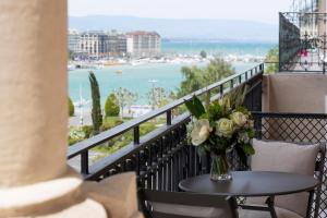 Uma varanda ou terraço em Hôtel Longemalle