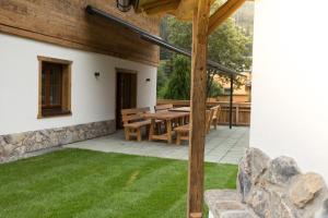 Zahrada ubytování Chalet Eben