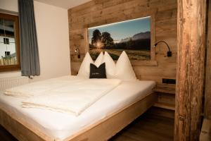 Postel nebo postele na pokoji v ubytování Chalet Eben