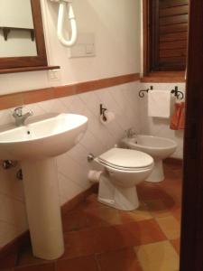 Kúpeľňa v ubytovaní Agriturismo Terravecchia