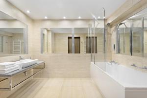 Kúpeľňa v ubytovaní Hotel Moderno Poznań