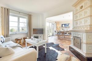 TV a/nebo společenská místnost v ubytování Amata