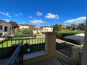 A balcony or terrace at Country house al Toppo