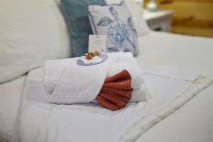 Postel nebo postele na pokoji v ubytování Shear Pleasure