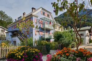 Taman di luar Fewo am Florianiplatz mit Terrasse
