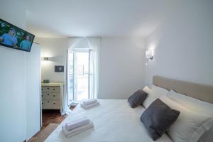 Posteľ alebo postele v izbe v ubytovaní Luxury Top Floor in Trastevere