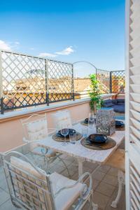 Balkón alebo terasa v ubytovaní Luxury Top Floor in Trastevere
