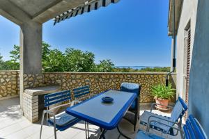 Balkoni atau teres di Apartments with parking space Vir - Torovi - Vir - Pedinka, Vir - 294