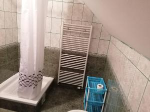 Kúpeľňa v ubytovaní Apartment Smoljanac 14979a