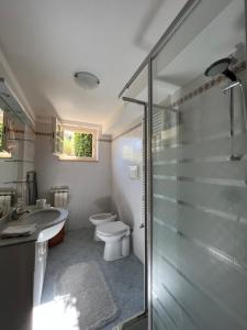 A bathroom at Country house al Toppo