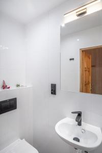 Kúpeľňa v ubytovaní Pokoje Samo Centrum