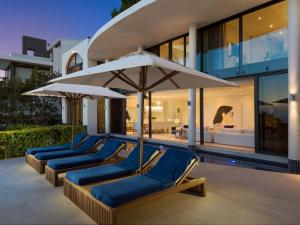 Гостиная зона в Majestic Villa