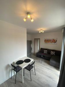 Posezení v ubytování Apartments Ena