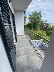 Balkón nebo terasa v ubytování Apartments Ena