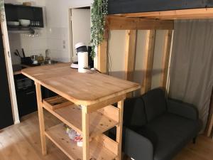 Kuchyňa alebo kuchynka v ubytovaní Studio hyper centre Toulouse