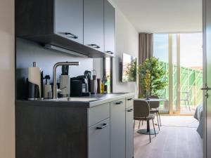 Dapur atau dapur kecil di limehome Eindhoven Gashouder