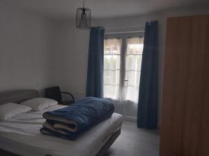 Postel nebo postele na pokoji v ubytování Domino , ile d' Oléron ,vacantiehuis 8 personen, dichtbij het strand