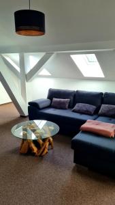 A seating area at Apartmán 17, Vysoké Tatry, Dolný Smokovec