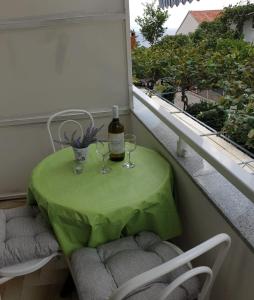 Balkón nebo terasa v ubytování Apartments by the sea Podaca, Makarska - 515