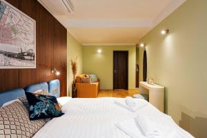 Postel nebo postele na pokoji v ubytování SWU Magazine Rooms