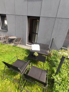 Ogród w obiekcie Black House
