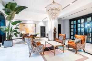 Posezení v ubytování Gracie Art Hotel