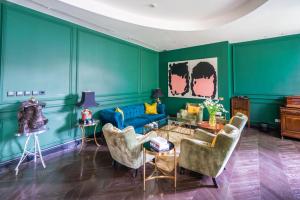 Posezení v ubytování Gracie Art Hotel
