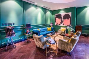 Posezení v ubytování Gracie Art Hotel