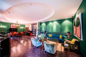 Posezení v ubytování Gracie Art Hotel