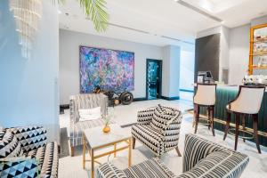 Posezení v ubytování Gracie Art Hotel