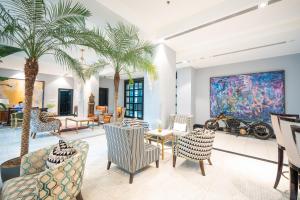 Posezení v ubytování Gracie Art Hotel