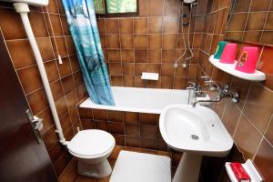 Et badeværelse på Apartments by the sea Zavala, Hvar - 594