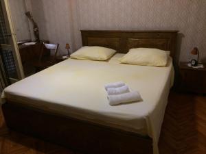 En eller flere senge i et værelse på Seaside holiday house Grscica, Korcula - 626