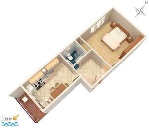 Fotografia z galérie ubytovania Apartments with a parking space Vinisce, Trogir - 1165 v destinácii Vinišće