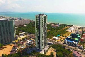 Nespecifikovaný výhled na destinaci Jomtien pláž nebo výhled na město při pohledu z apartmánu