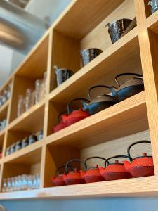 Een keuken of kitchenette bij Imperial Suites Hotel