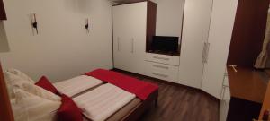 Posteľ alebo postele v izbe v ubytovaní Appartement Pöll Kathrin
