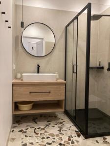 Kúpeľňa v ubytovaní Apartament Grzaniec