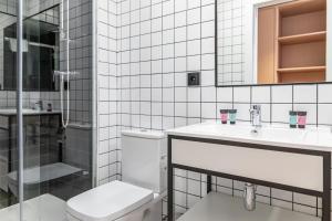 Kúpeľňa v ubytovaní Residencia Universitaria Resa Málaga Centro