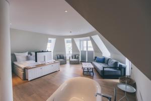 Posezení v ubytování Hotel Strandleben
