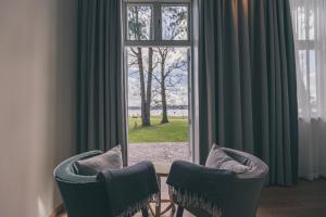 Posezení v ubytování Hotel Strandleben