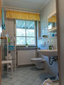 Ванна кімната в Appartementhof Stadler