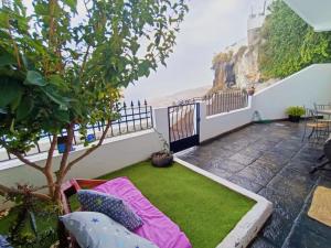 Balkon lub taras w obiekcie La Casita del acantilado