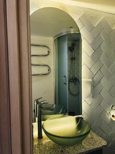 Vonios kambarys apgyvendinimo įstaigoje Kyiv Art Apartments near Golden Gate