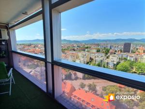 Vue générale sur la montagne ou vue sur la montagne depuis l'appartement