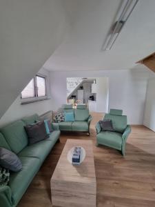 Posezení v ubytování Ferienwohnung bei Natie