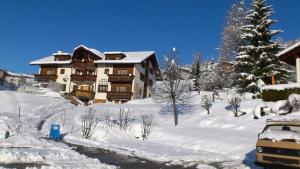 冬天的Hotel Gravas Lodge - Das Hotel für Gäste mit Hund